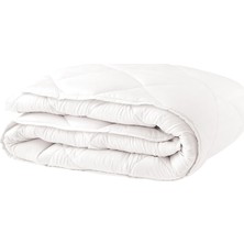 English Home Siesta Mikrofiber Tek Kişilik Yorgan 155 x 215 cm Beyaz