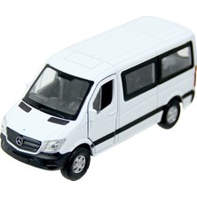 Welly 1:38 Mercedes Sprinter Bus Çek Bırak Minibüs