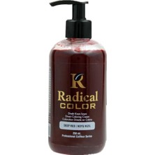 Radical Color Koyu Kızıl Amonyaksız Su Bazlı Saç Boyası 250ml 2SET