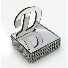 LORA DAVET Harfli Yüzük Yükselticisi D GÜMÜŞ 53566