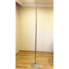 Fors Bayrak Makam Bayrak Direği Krom Renkli 225 cm