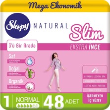 Sleepy Natural Slim Ekstra Ince Normal 48 Ped