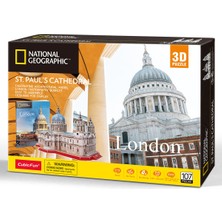 Cubic Fun National Geographic Serisi Aziz Paul Katedrali 3D Puzzl