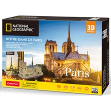 Cubic Fun National Geographic Serisi Notre Dame De Paris 3D Puzzl