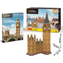 Cubic Fun National Geographic Serisi Big Ben 3D Puzzle