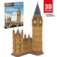 Cubic Fun National Geographic Serisi Big Ben 3D Puzzle