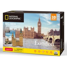 Cubic Fun National Geographic Serisi Big Ben 3D Puzzle