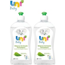 Uni Baby Biberon ve Emzik Temizleyici 500 ml 2'li Set