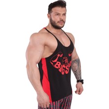 Big Sam Parçalı Spor Atlet Stringer Tank Top Big Sam 2255
