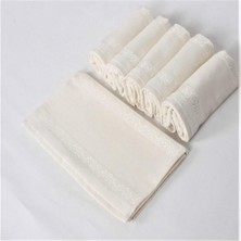 Fiesta Etamin Mutfak Havlusu 30*50 6lı Krem