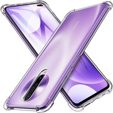 Case Street Xiaomi Poco X2 Kılıf Antishock Ultra Koruma Kapak+Nano Glass Şeffaf