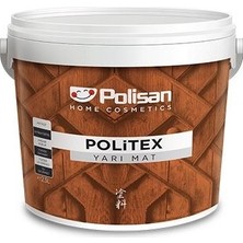 Polisan Politex Yarı Mat Su Bazlı Boya 2,5 lt