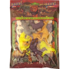 Bakbi Toys Vahşi Hayvanlar Alemi Koleksiyonu 3D Eğlendirici Plastik Oyuncak