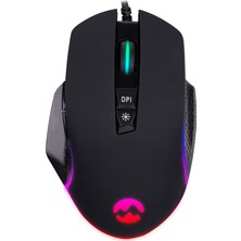 Everest RAGE-X2 Usb Siyah 800/1600/3200/4800/6400 dpi Gaming Oyuncu Mouse