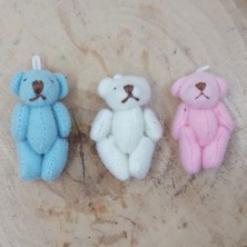Hayaller Dükkanı 10 Adet 4 cm Tüysüz Ayıcık
