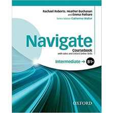 Oxford University Press Navigate - B1+(Plus) - Intermediate - Coursebook + Workbook + Online Skills