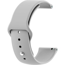Smcase Oppo Watch 41mm Kordon Mat Silikon Gri