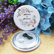 Hayaller Dükkanı 30 Adet Söz Nişan Kına Düğün Lik Açacak Magnet Metal 58 mm
