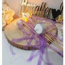 Hayaller Dükkanı LED Işıklı  Kına Gecesi Mumu