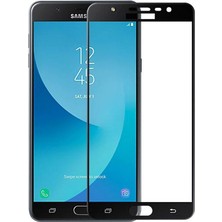Smcase Samsung Galaxy J7 Pro Full Kapatan Fiber Nano Ekran Koruma Siyah