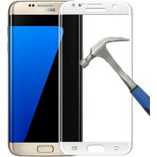 Smcase Samsung Galaxy S7 Edge Full Kapatan Cam Beyaz