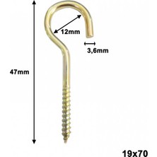 Ennalbur Piton 19 x 70 Açık Adet