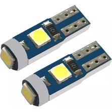 Sisa T5 LED Oto Kilometre Kadran Ambians Aydınlatma Ampulü Beyaz 2 Adet T5 Beyaz