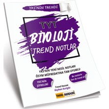 Trend Akademi Yayınları YKS'nin Trendi TYT Biyoloji Trend Notlar - Reyhan Kurtgöz