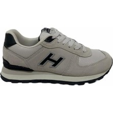 Hammer Jack 102 19250-G Deri Koyu BeyazKadın Sneaker