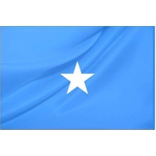 Rekbay Somali Ülke Bayrağı Parlak Kumaş 70 x 105 cm