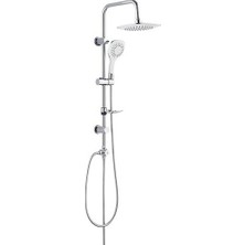 Arçe Beyazsu Rain Bianco Tepe Duş Seti