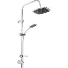 Arçe Kare Yağmurlama Robot Tepe Duş Seti Duş Takımı