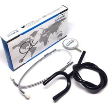 Endostall Çift Taraflı Classic Stethoscope - Gri