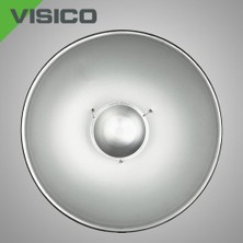 Visico RF-700 Beauty Dish Tas Reflektör - Siyah Gümüş