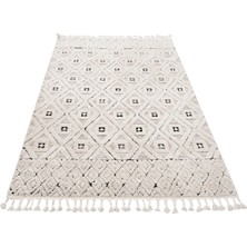 Dolce Vita Halı Sumatra 352 Snow Iskandinav Desenli Halı