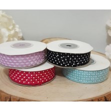 Hayaller Dükkanı 2 Cm Organze Puantiyeli Kurdela 10 Metre