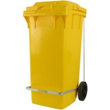 Wespa Konteyner 120 Lt Renkli Pedallı