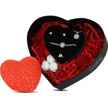 Forentina Nazar Boncuklu Kolye Küpe Bileklik Yüzük - LED Lamba PS1671