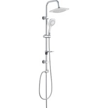 ARÇE Beyazsu Yağmur Sistemli Robot Duş Seti Beyaz