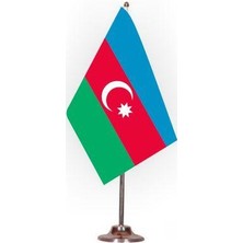 Rekbay Azerbaycan Set Halinde Masa Bayrağı