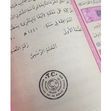 Orta Boy Ayfa Pembe Kur'an-I Kerim