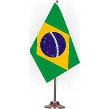 Rekbay Set Halinde Brezilya Masa Bayrağı
