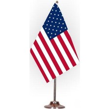 Rekbay Set Halinde Amerika Masa Bayrağı