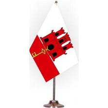 Rekbay Set Halinde Cebelitarık Masa Bayrağı