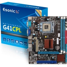Esonic G41CPL Intel G41 1333MHZ Ddr3 Soket 775PIN Matx Anakart