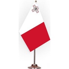 Rekbay Malta Masa Bayrağı Set Halinde