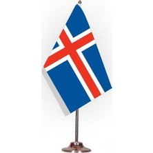Rekbay Izlanda Masa Bayrağı Set Halinde