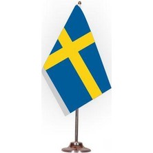 Rekbay Isveç Masa Bayrağı Set Halinde