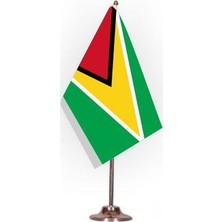 Rekbay Guyana Masa Bayrağı Set Halinde