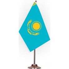 Rekbay Kazakistan Masa Bayrağı Set Halinde